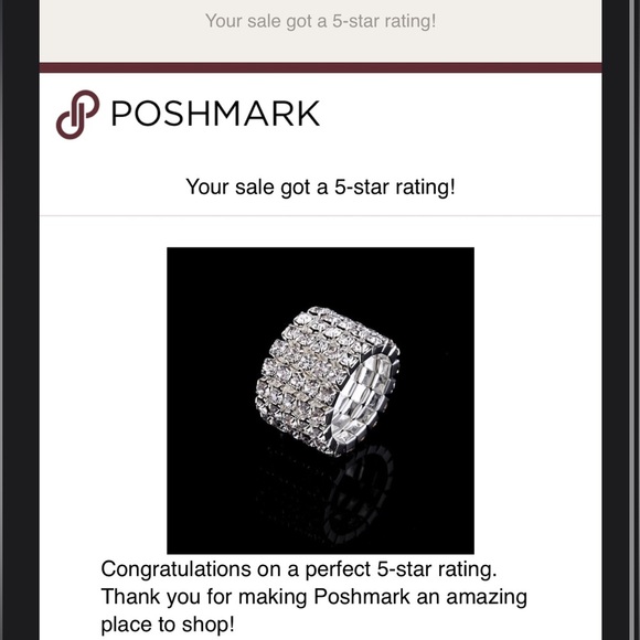 New Rhinestone Diamond Bling Ring - Picture 7 of 8